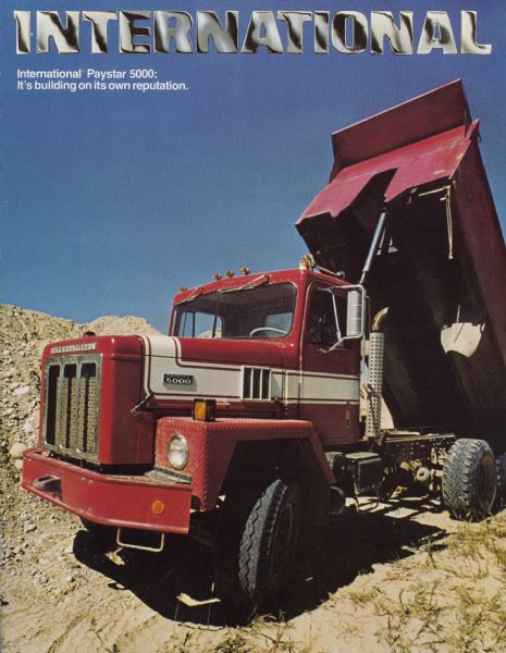1977 International Paystar 5000 Construction Trucks Brochure
