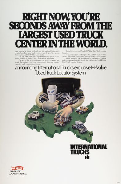 1977 International Truck Advertising Poster a