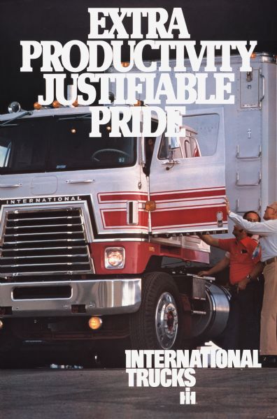 1977 International Truck Advertising Poster