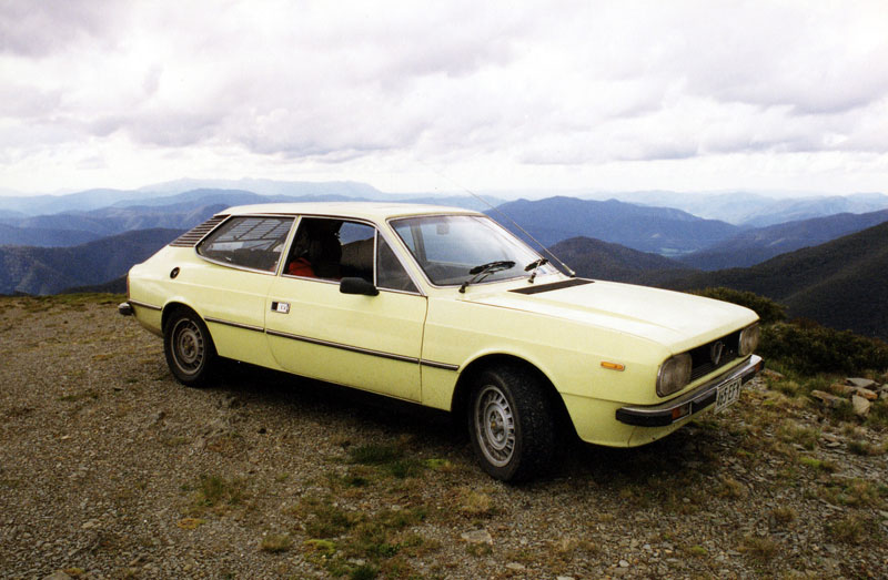 1978 Lancia Beta HPE model, RHD Australian delivery