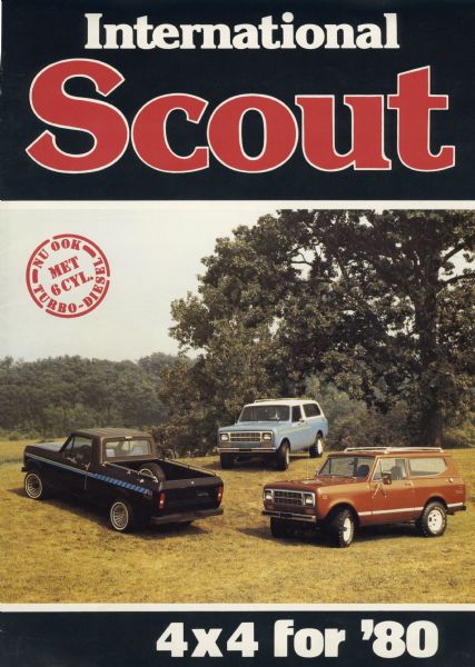 1980 International Scout Dutch Brochure