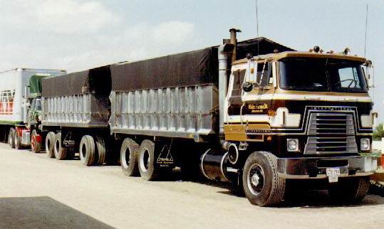 1981 International Transtar 2 truck and trailer. Leamington Ontario