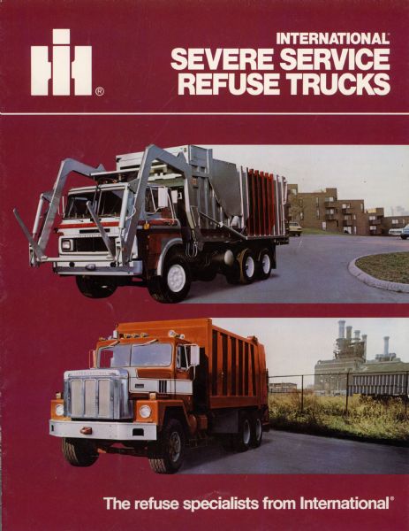 1982 International Severe Service Refuse Trucks Brochure