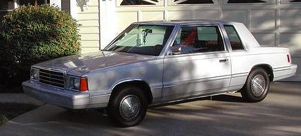 1983 Plymouth Reliant K coupe