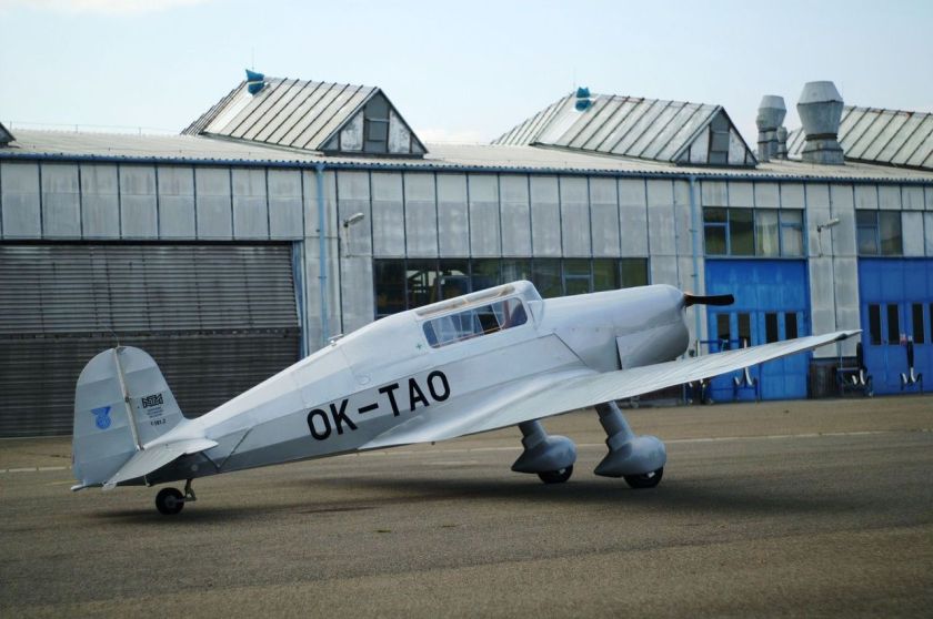 Aircraft Tatra 101.2 (OK-TAO) on Airport in Kunovice, Czech republic