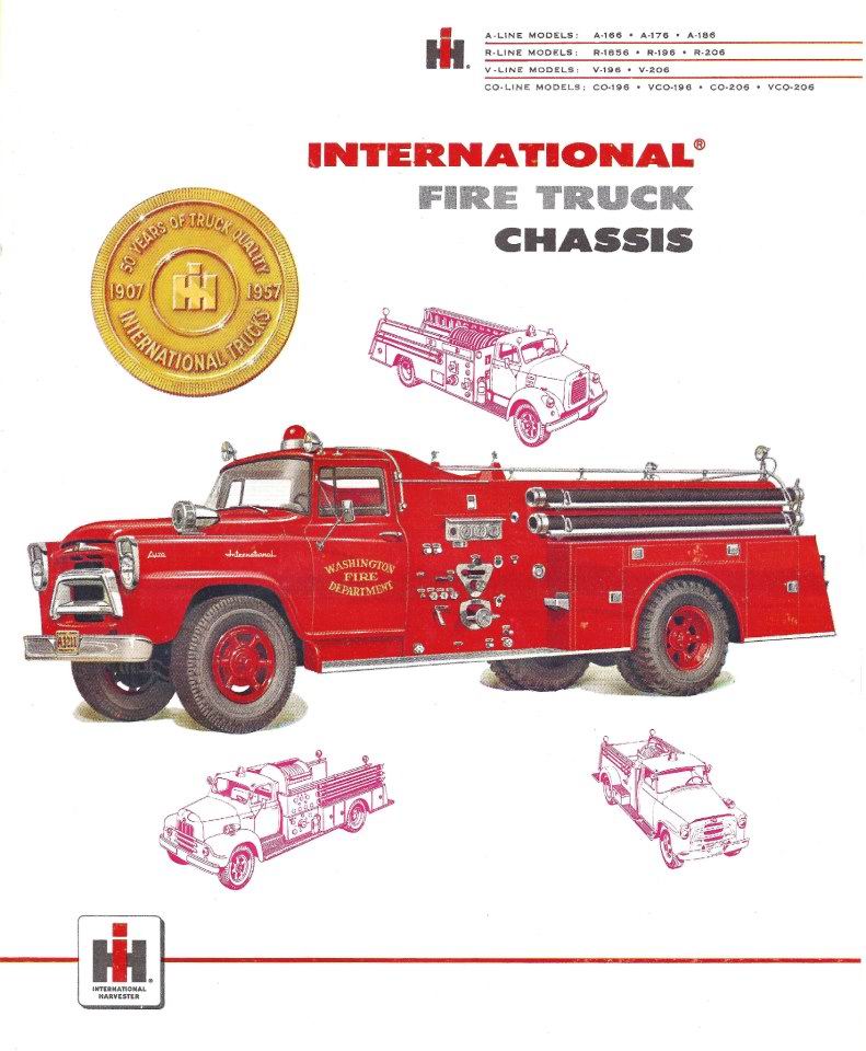 International Harvester Emergency Fire Truck