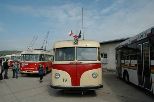 Muzejní trolejbus Tatra T400