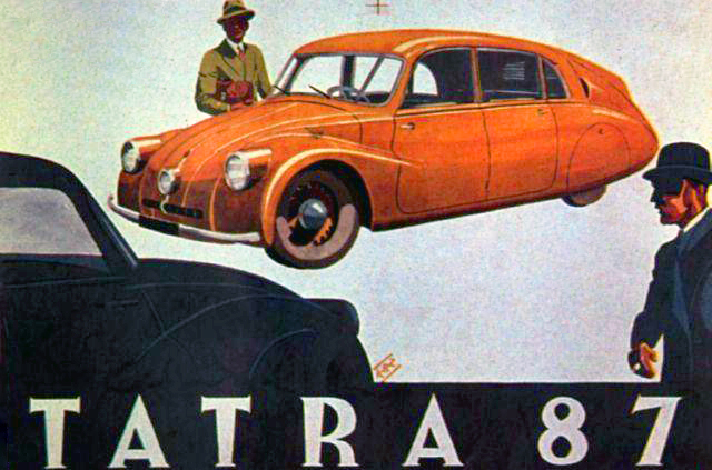 Tatra 87 advert