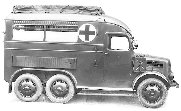 Tatra 92 ambulance