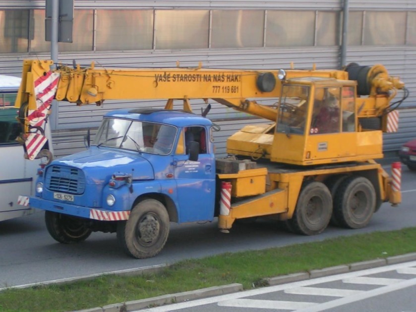 Tatra T 148 (1009) mit ČKD-Kran
