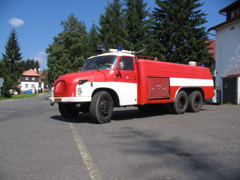 Tatra T138 CAS firefighting vehicle
