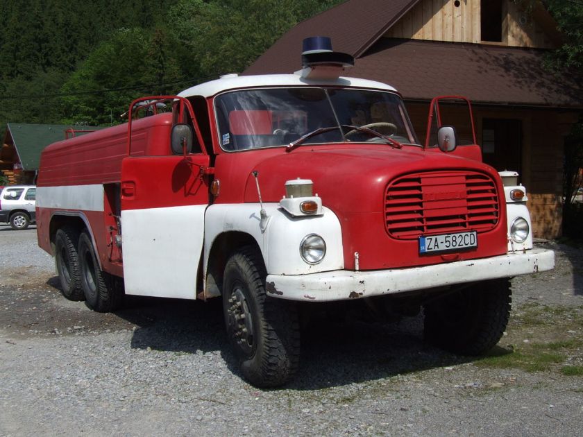 Tatra T148 (firefighting car), Slovakia