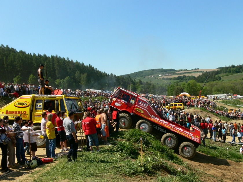 Tatra T813 at Truck trials @ Mohelnice, Czech Republic, May 2007