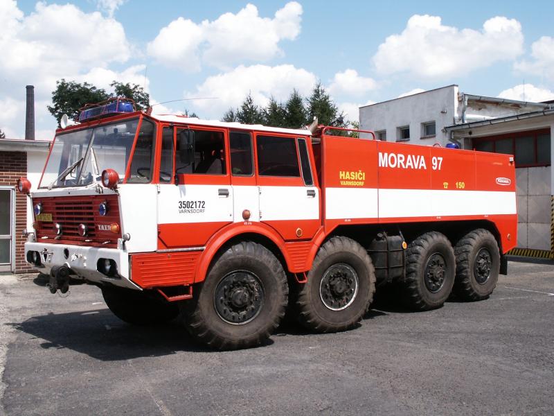 Tatra T813 fire engine