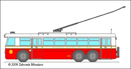 Trolejbus Tatra T86 ev. č. 302