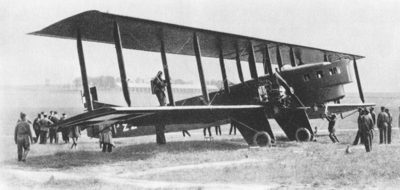 1935 French bomber Farman F-68BN4 Goliath of the Polish Air Force.