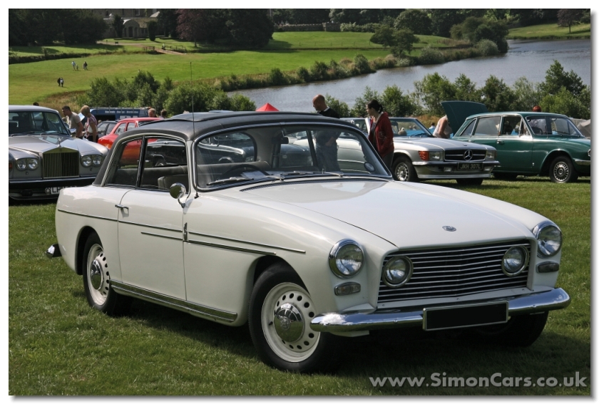 Bristol 408 MkII. Introduced in 1965, the MkII gained a larger 5211cc V8 engine with a cast alloy gearbox