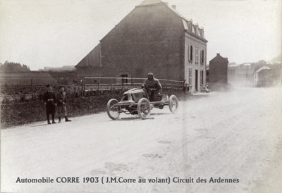 Corre-1903-Ardennes-400 Maurice Farman Panhard