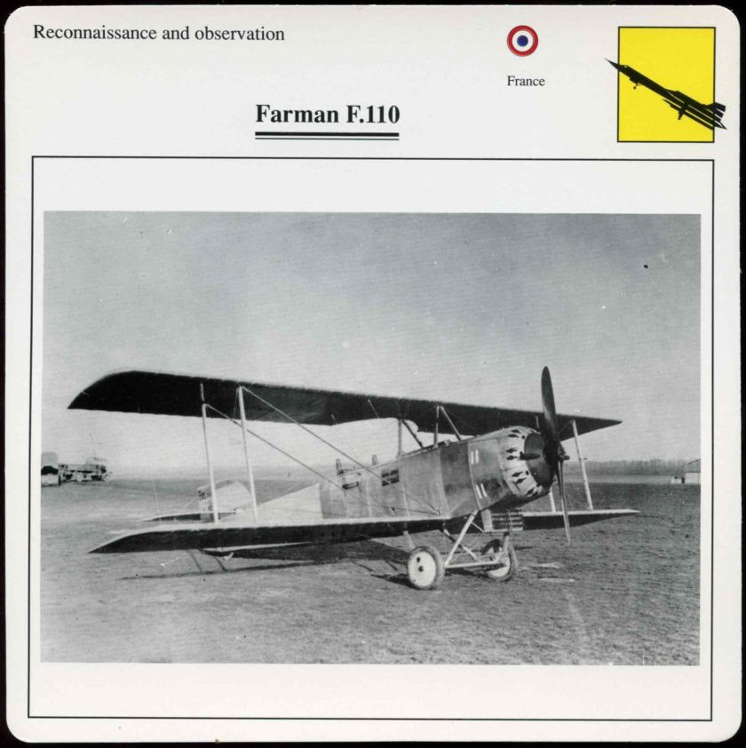 Farman F.110 card