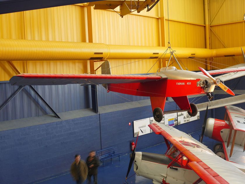 Farman F 455 Super Moustique, Musée de l'Air et de l'Espace, Le Bourget, Paris