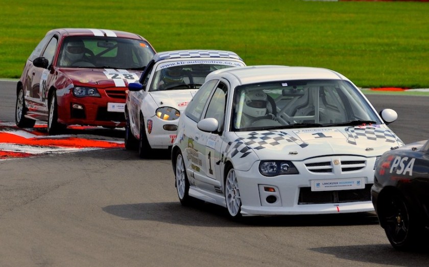 MG Racing at Snetterton