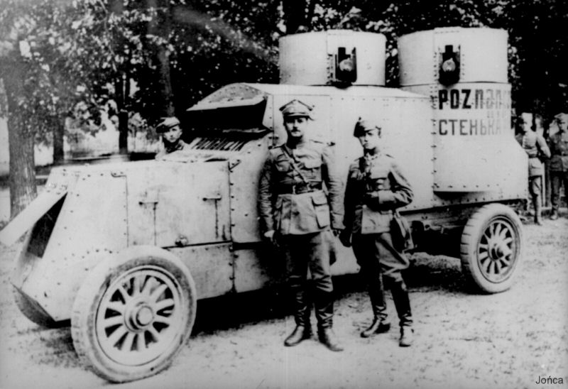 1920-austin-putilovets-poznanczyk-near-bobruysk