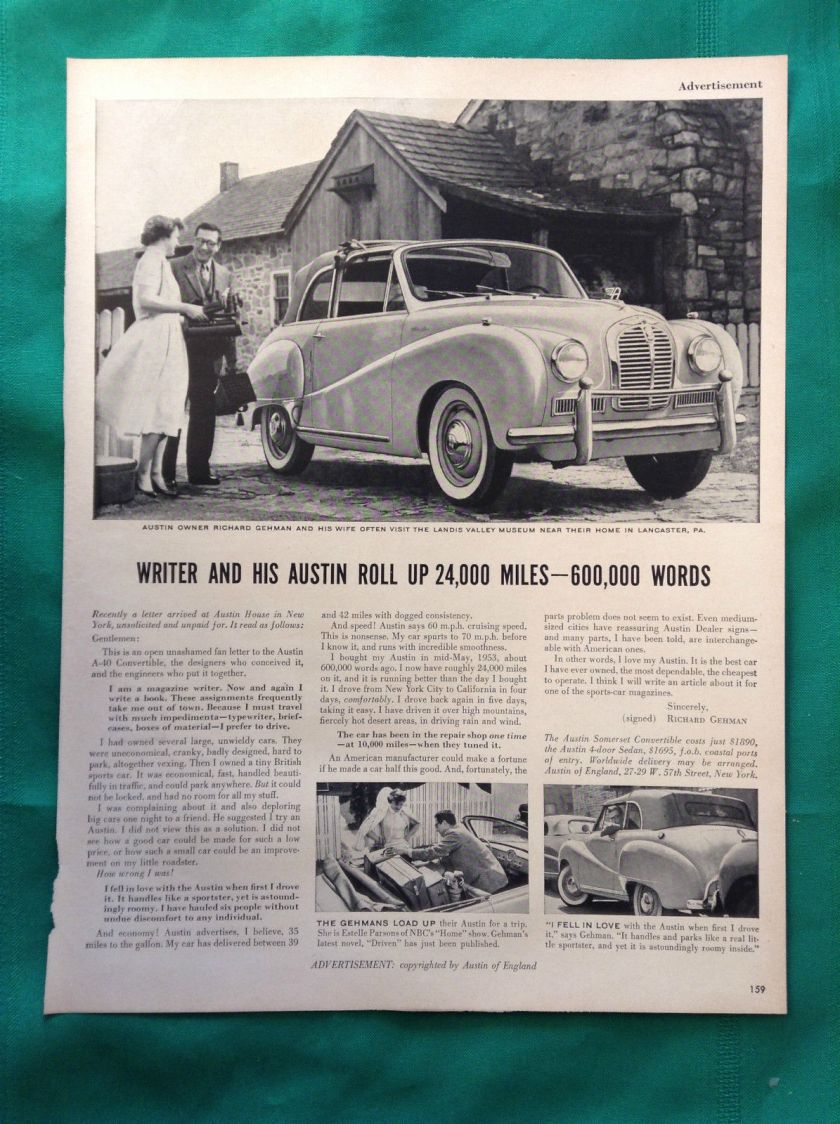 1954-vintage-automobile-magazine-article-austin-a-40-convertible