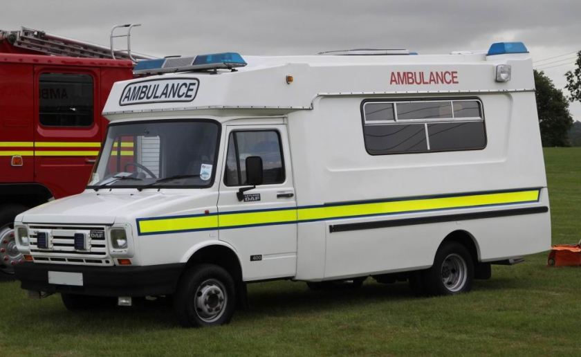 Leyland-Daf 400 V8 1991 Ambulance by 'Mountain'