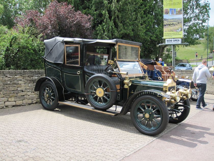 1910 Standard 30HP cabriolet Veteran Car Club of Great Britain Cotswold Caper