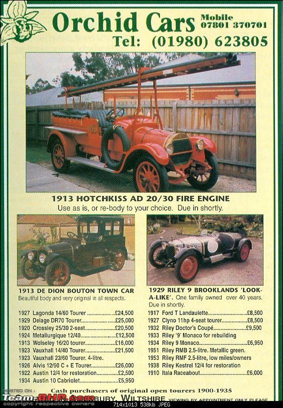 1913 Hotchkiss AD 20-30 Fire engine