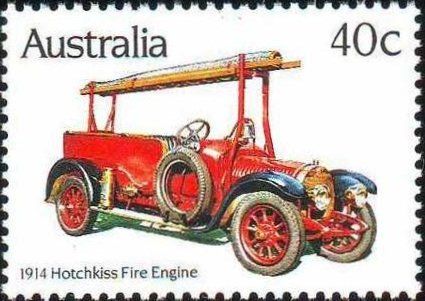 1914 Historic Fire Engines- Hotchkiss