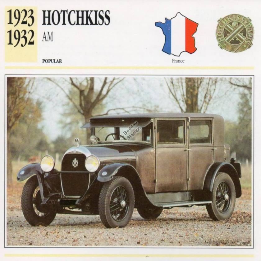 1923-1932 HOTCHKISS AM