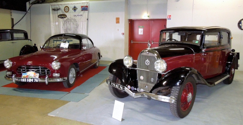 1933+1954 SALMSON 2300S (1954) et HOTCHKISS 412 (1933)