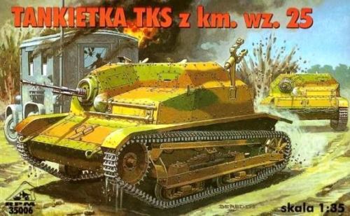 1935 TKS (W- HOTCHKISS MG) - WW II ARMOURED RECCE VEHICLE