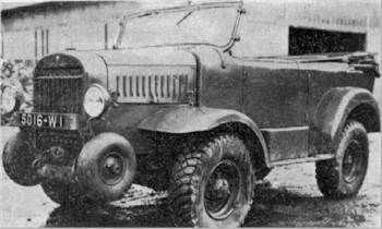 1939 Hotchkiss R15R Command &amp; Reconnaissance 4x4