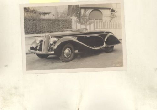 1939 Hotchkiss Sport Cabriolet Factory Photograph wy9620