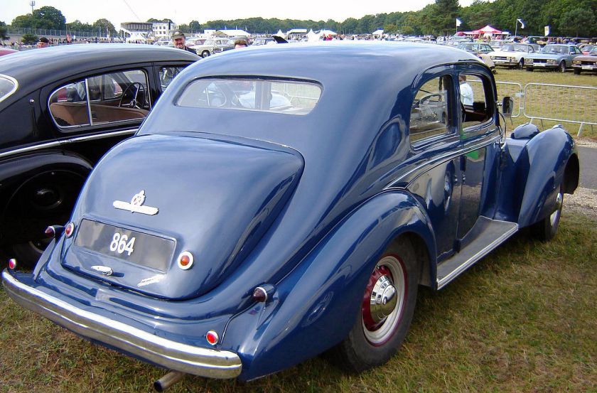1948 Hotchkiss 864 S49 'Roussillon' 2dr rear