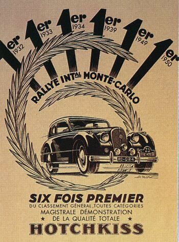 1950 hotchkiss s-49 reklame rmc