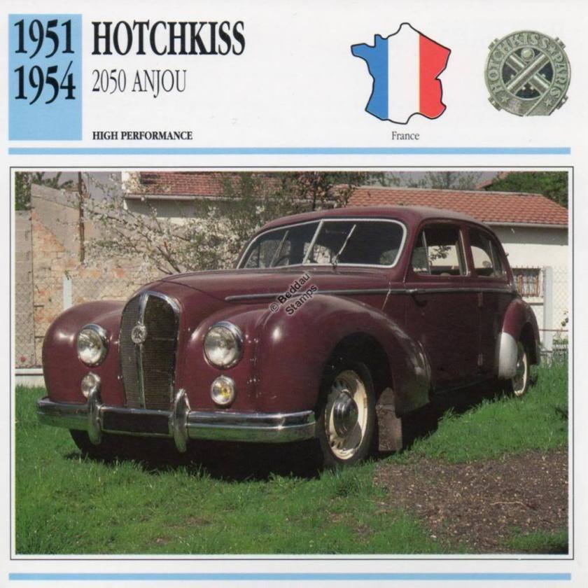 1951-1954 HOTCHKISS 2050 ANJOU
