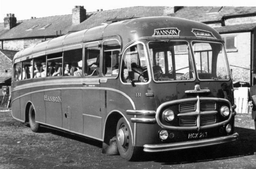 1953 Bedford SB 25653 Plaxton C35F seats