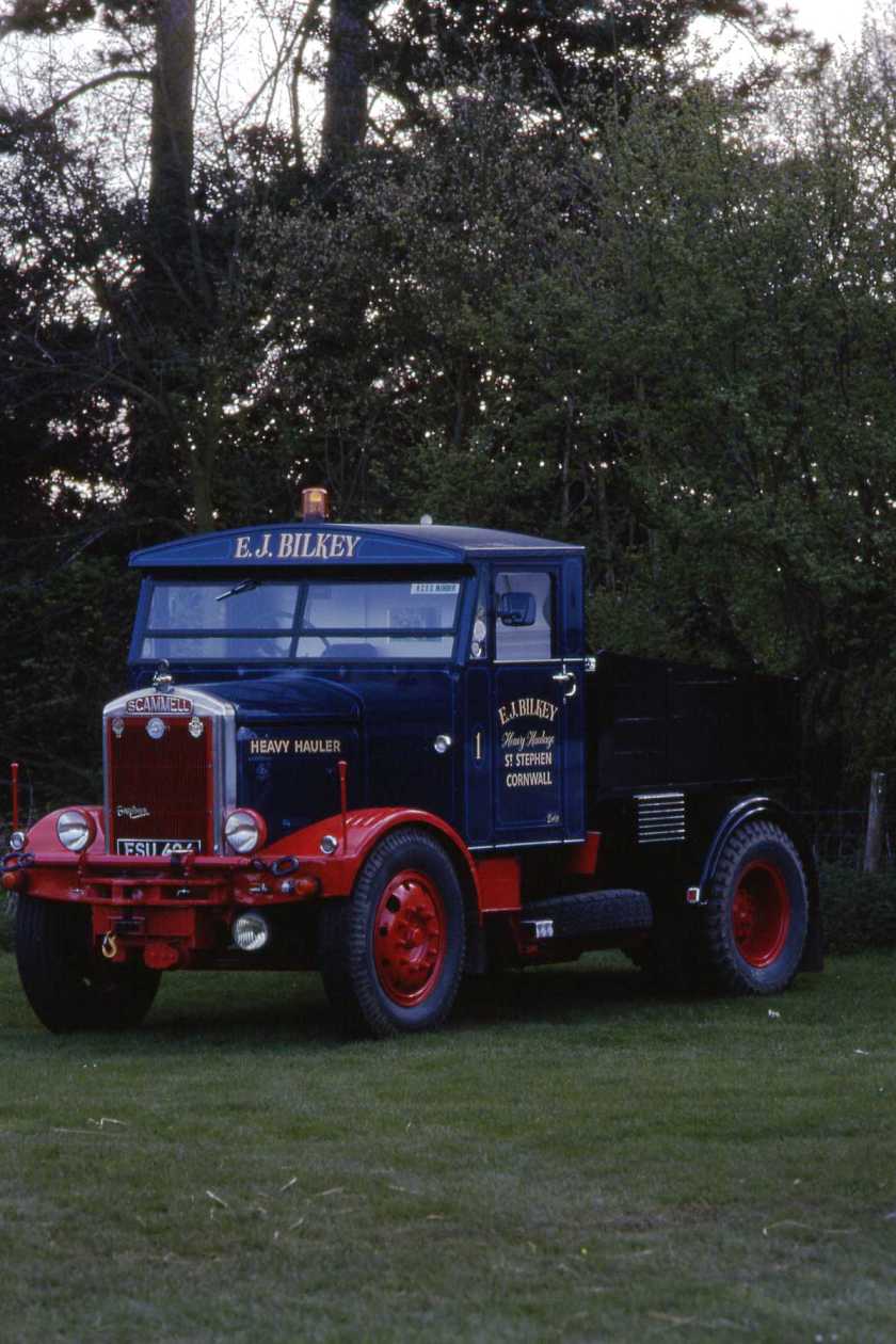 1953 Scammell 20LA ballast tractor, Yeovil