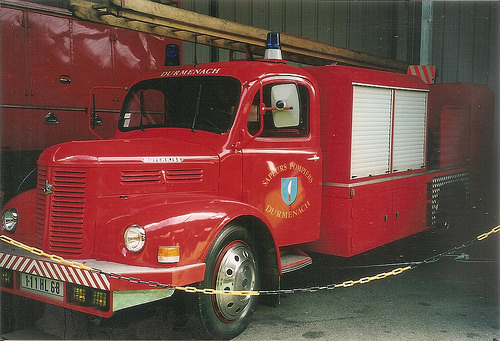 1964 Hotchkiss PL50 Camion Citerne Incendie
