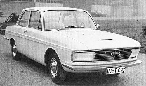 1965 Audi F103 series Audi front design proposal made by Bertone in 1965 to replace DKW F102 after VW ownership