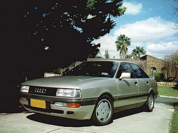 1989 Audi 90 quattro 20 valve 125kW (170 Bhp) inline 5-cylinder engine quattro all-wheel-drive