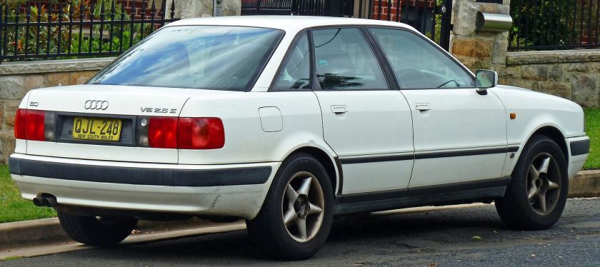 1995 Audi 80 (8C) 2.6 E sedan