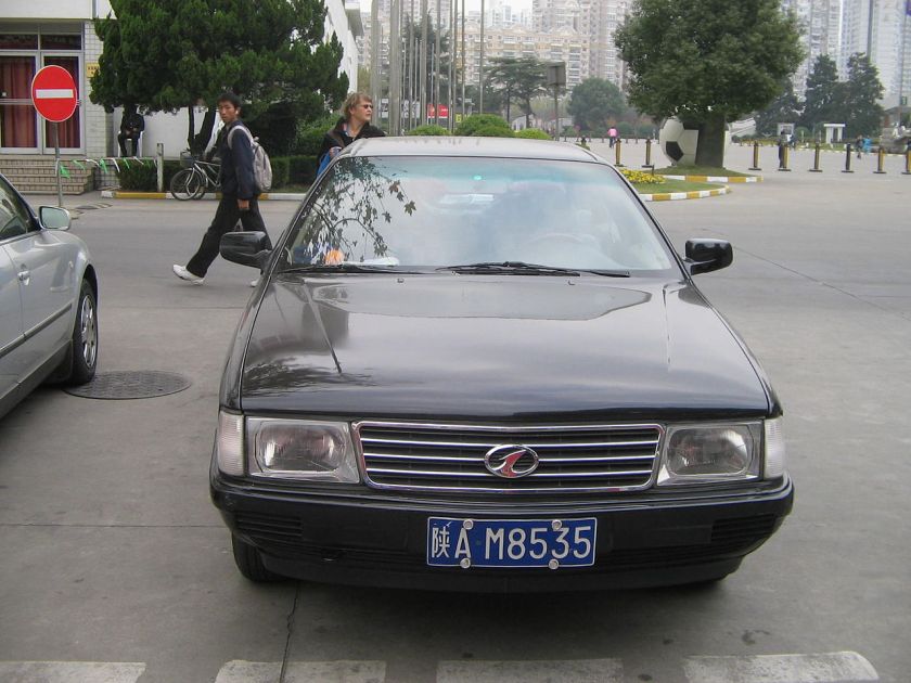 2006 Hongqi CA7202 in Shanghai Chinese version of Audi 100