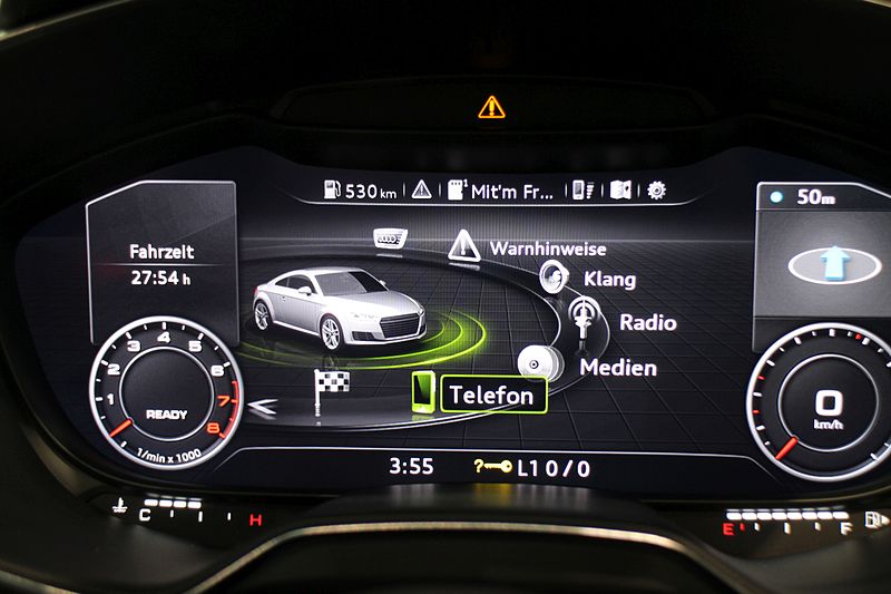 2014 Audi TT virtual cockpit