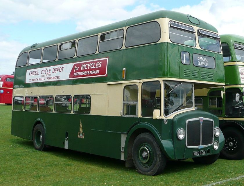 A preserved AEC Renown vehicle previously operated by King Alfred Motor Services in Winchester