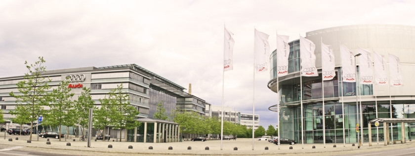 Audi head office in Ingolstadt
