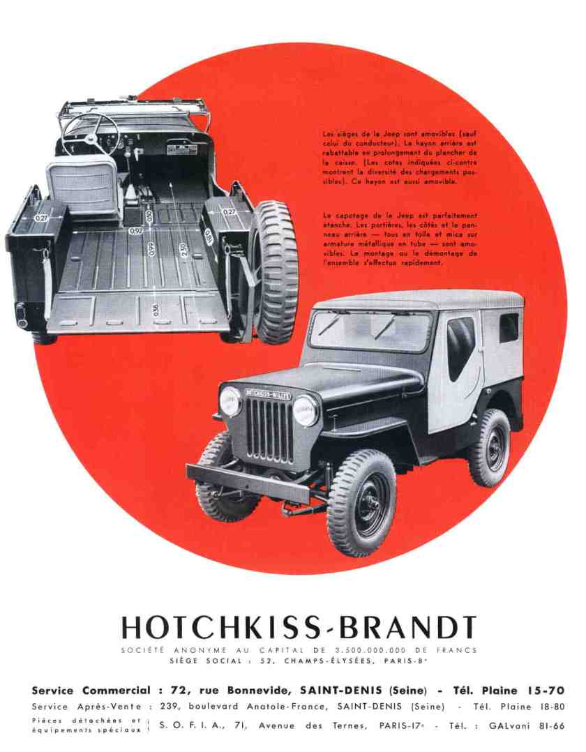Hotchkiss-Brandt Jeep